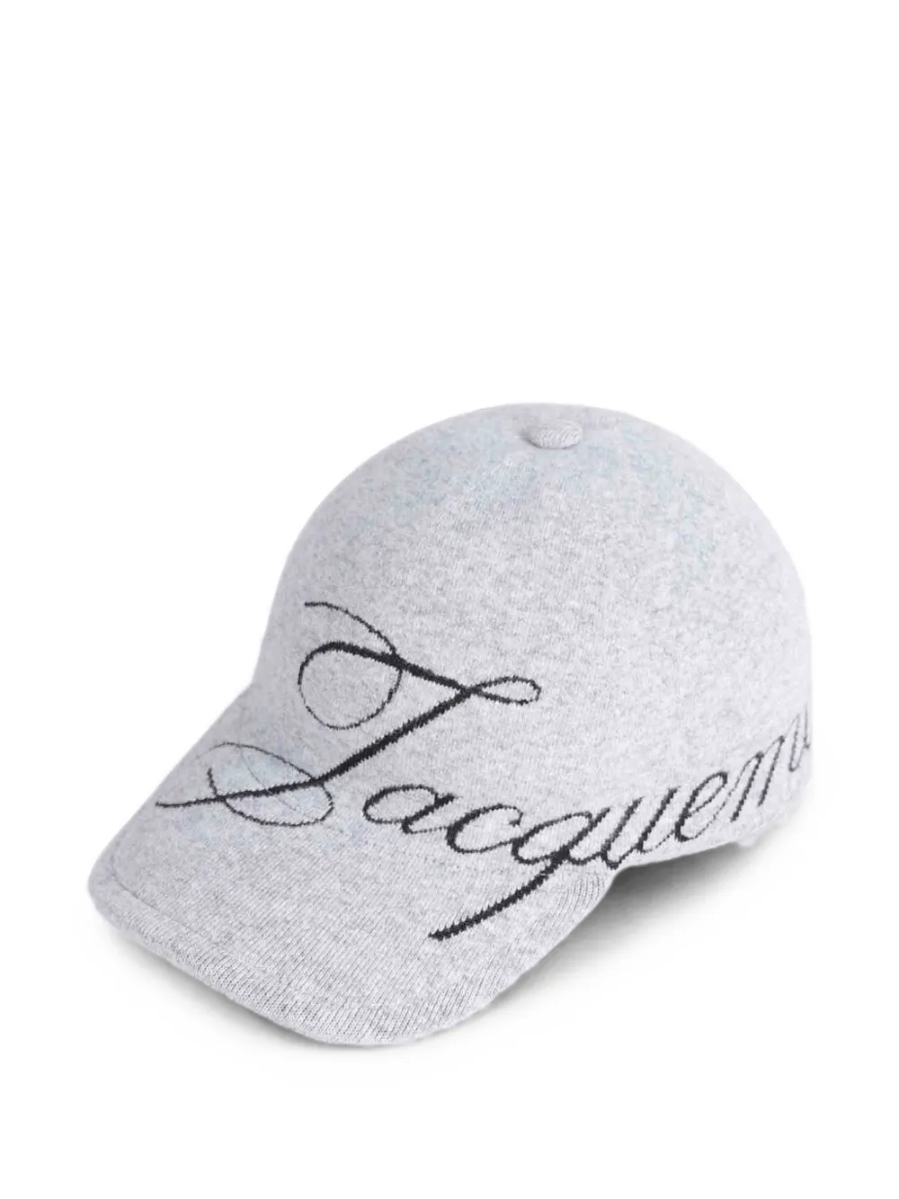 Jacquemus The Atelier honkbalpet met geborduurd logo Grijs