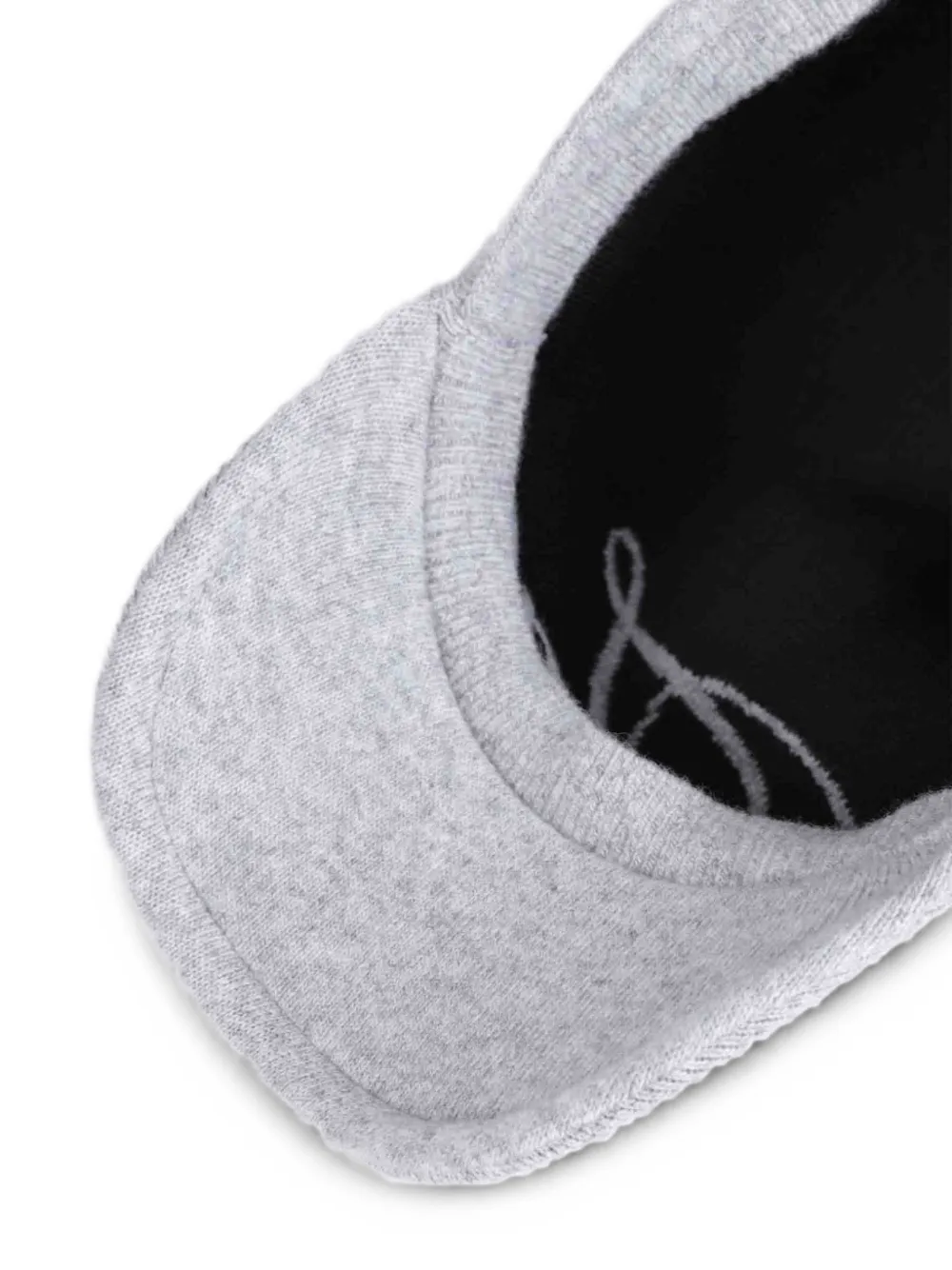 Jacquemus The Atelier honkbalpet met geborduurd logo Grijs