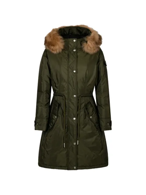 Moncler moustique hooded long down parka