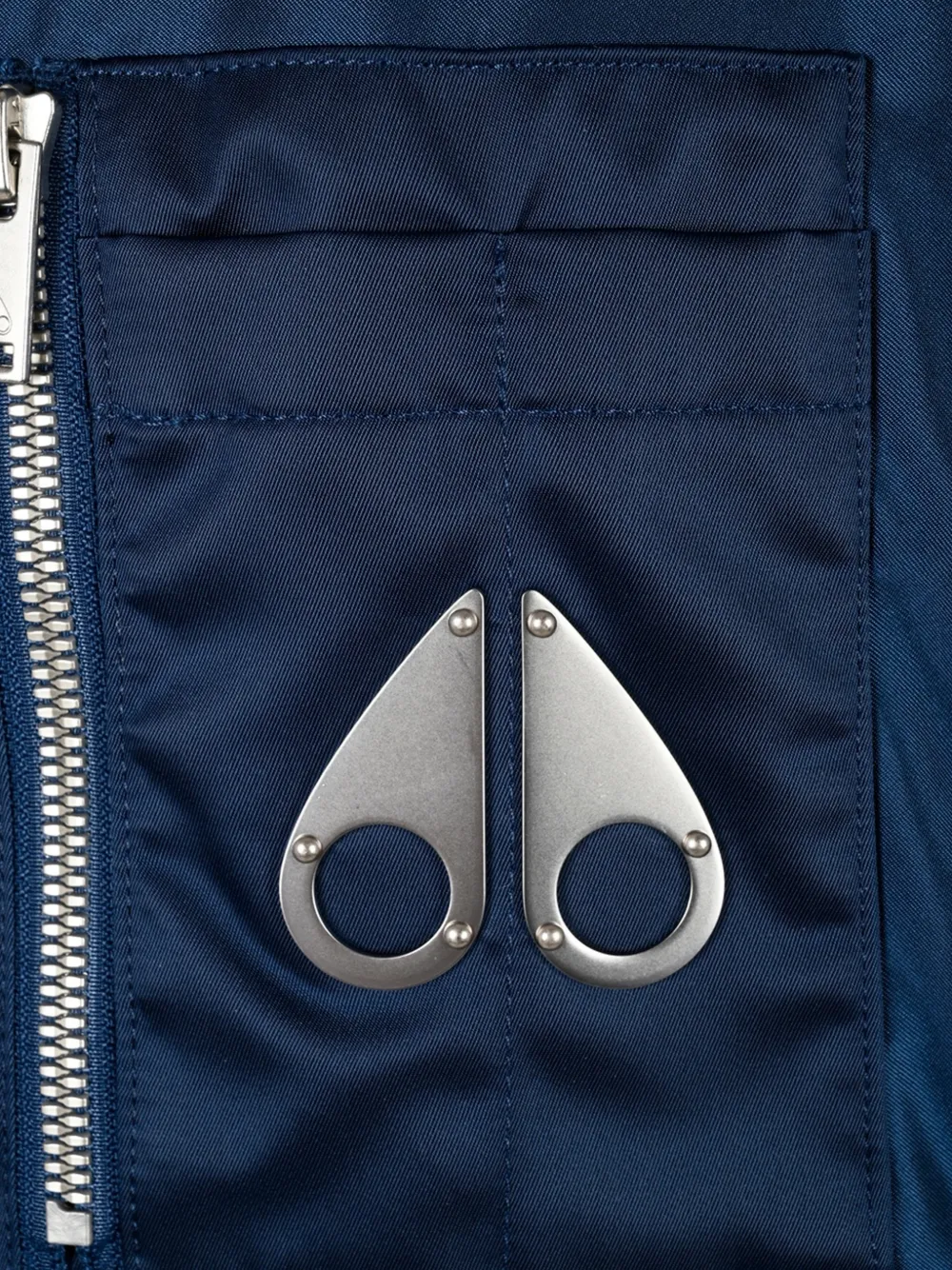 Moose Knuckles Jack met capuchon Blauw