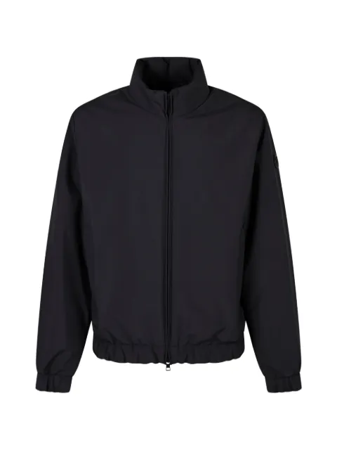 Moncler logo-patch high-neck jacket