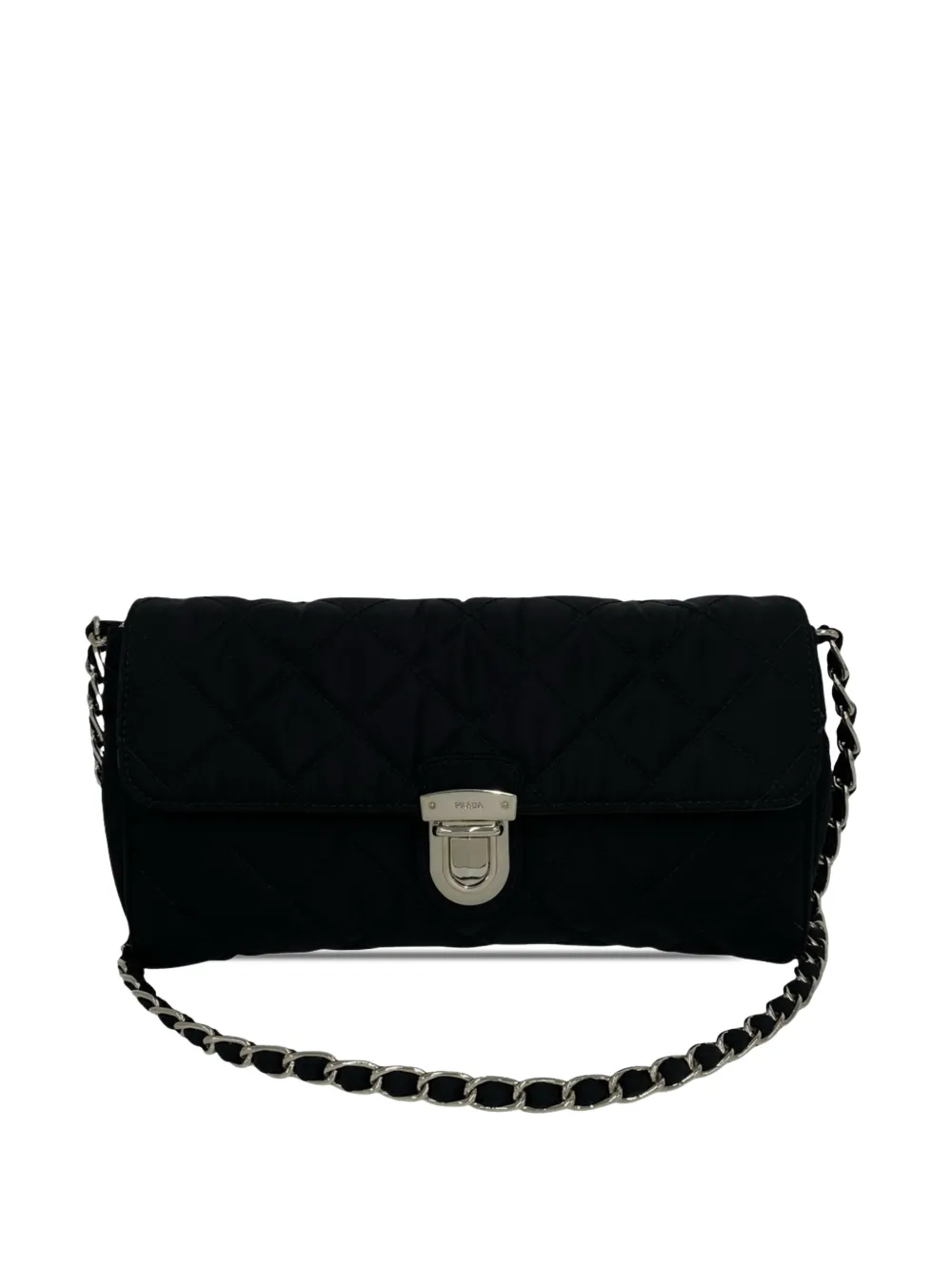 Prada Pre-Owned 2000-2010 Tessuto Impuntu crossbody bag - Nero