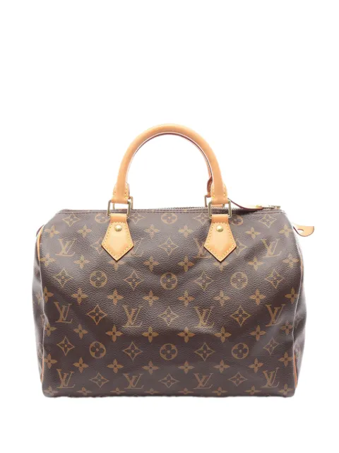 Louis Vuitton Pre-Owned 2017 Monogram Speedy 30 boston bag