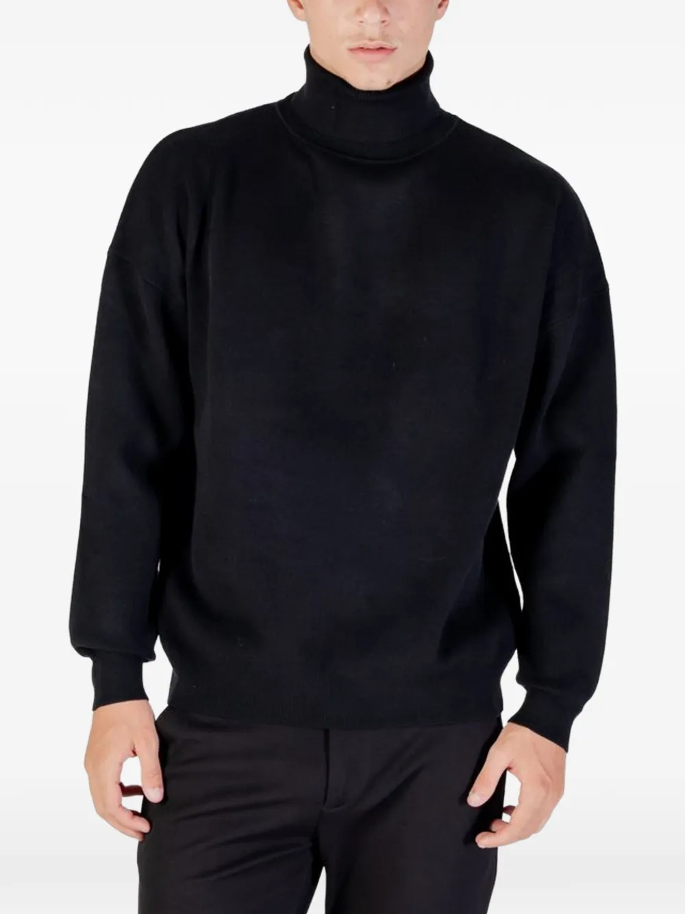 Antony Morato roll-neck drop-shoulder sweater