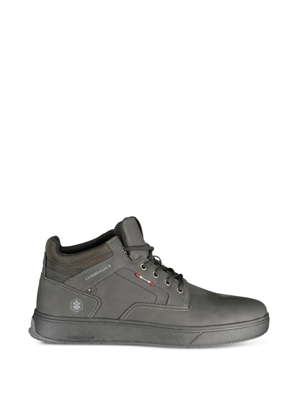 Lumberjack Lace-up High-top Sneakers In Grey