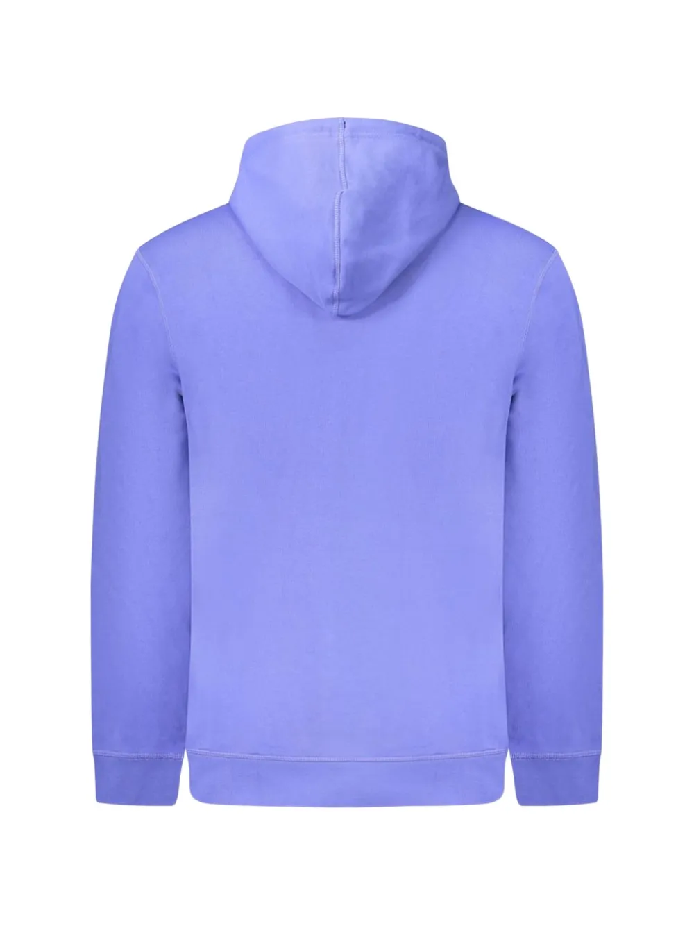 BOSS Hoodie met logopatch Blauw
