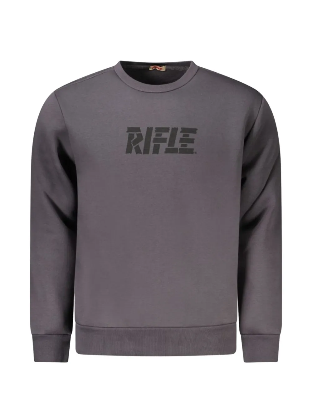 RIFLE logo-print sweatshirt - Gris