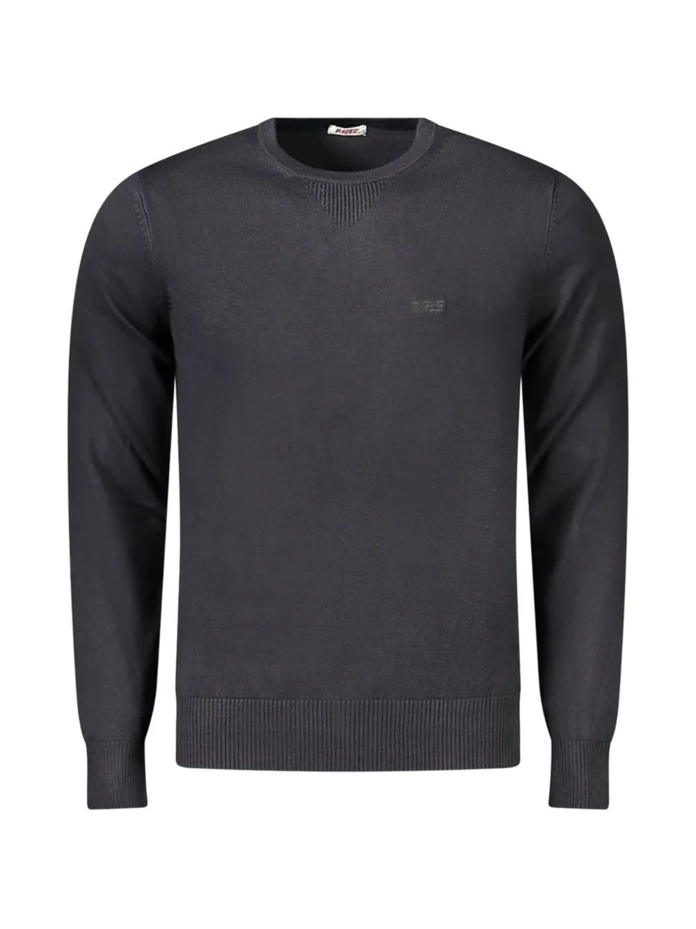 RIFLE logo-detail crew-neck sweater - Noir RIFLE logo-detail crew-neck sweater - Noir