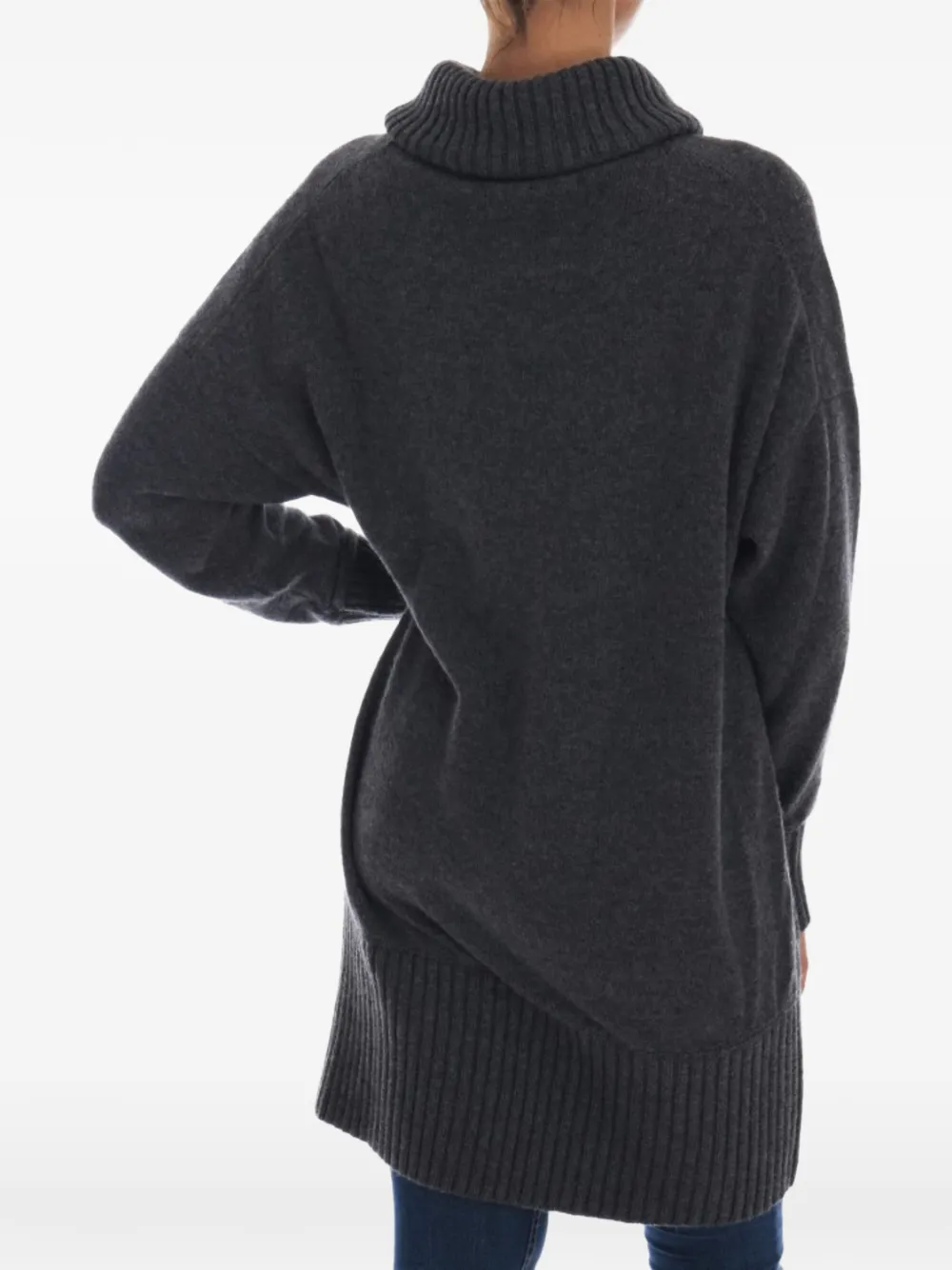 Dolce & Gabbana embroidered crystal-embellished sweater Grijs