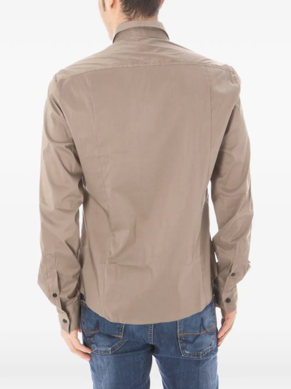 Costume National cotton poplin shirt Beige