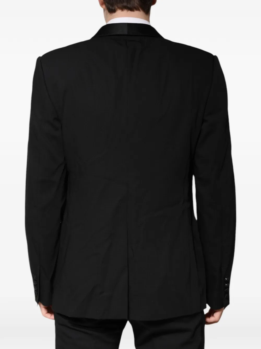 Dolce & Gabbana Pak met enkele rij knopen Zwart