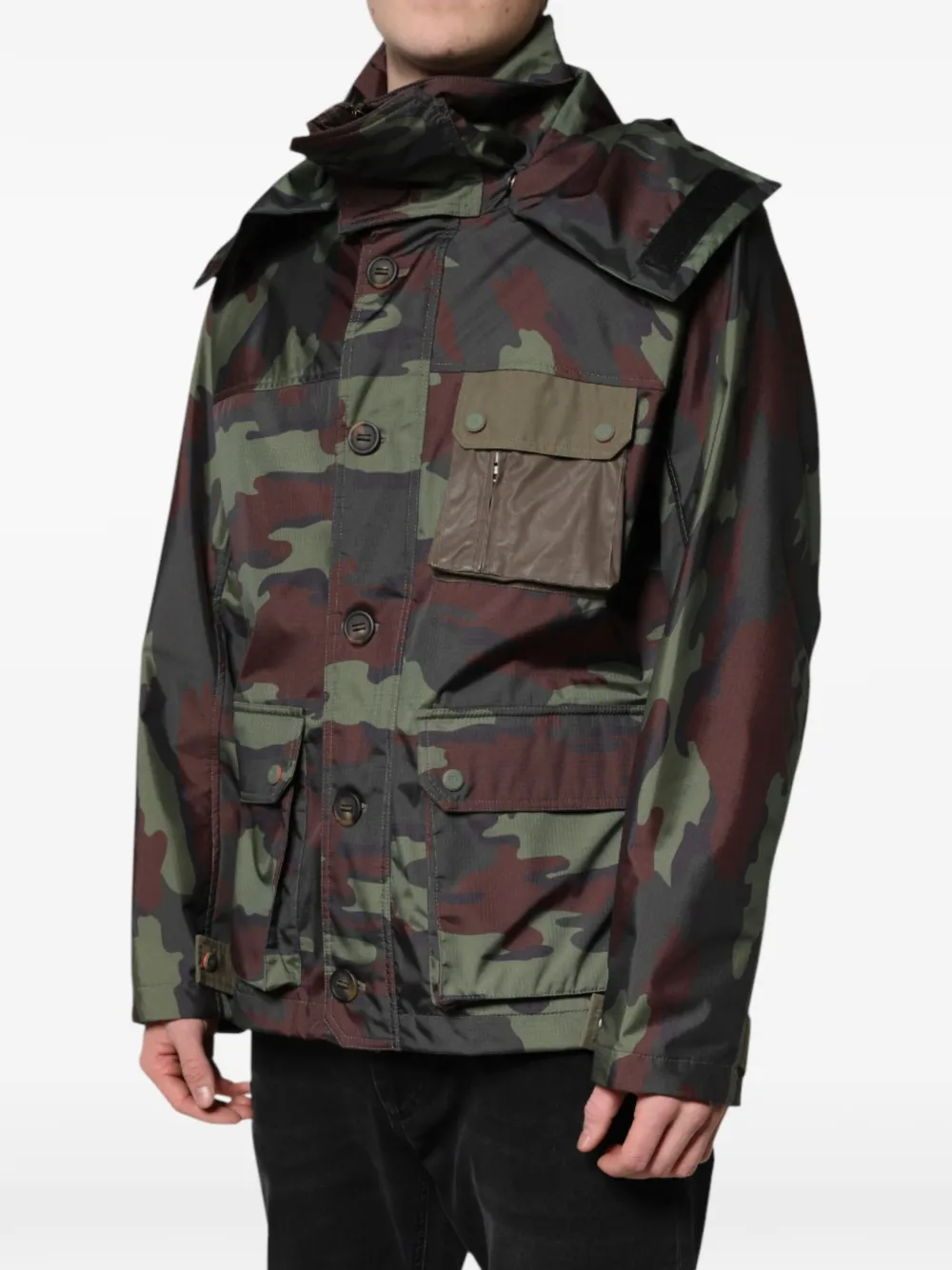 Dolce & Gabbana Jack met camouflageprint Groen