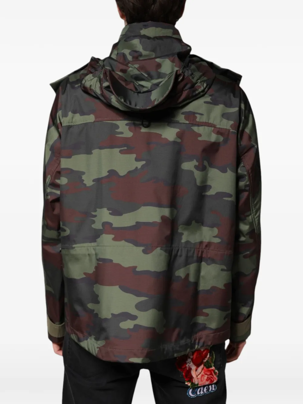 Dolce & Gabbana Jack met camouflageprint Groen