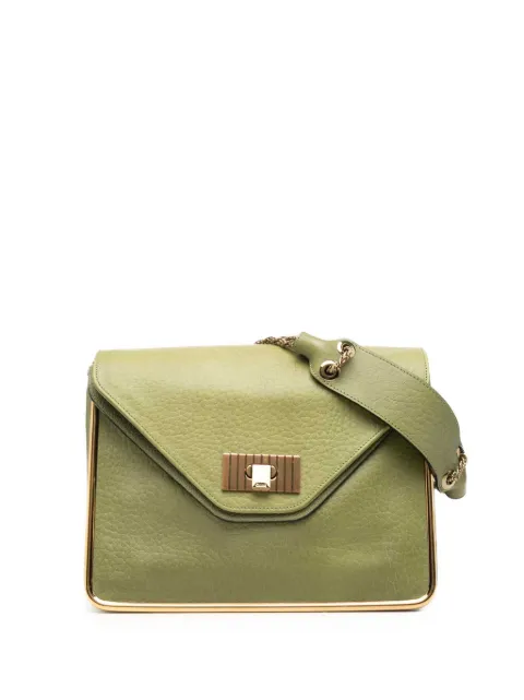 Chloé Pre-Owned 2012 Medium Pebbled Leather Sally shoulder bag