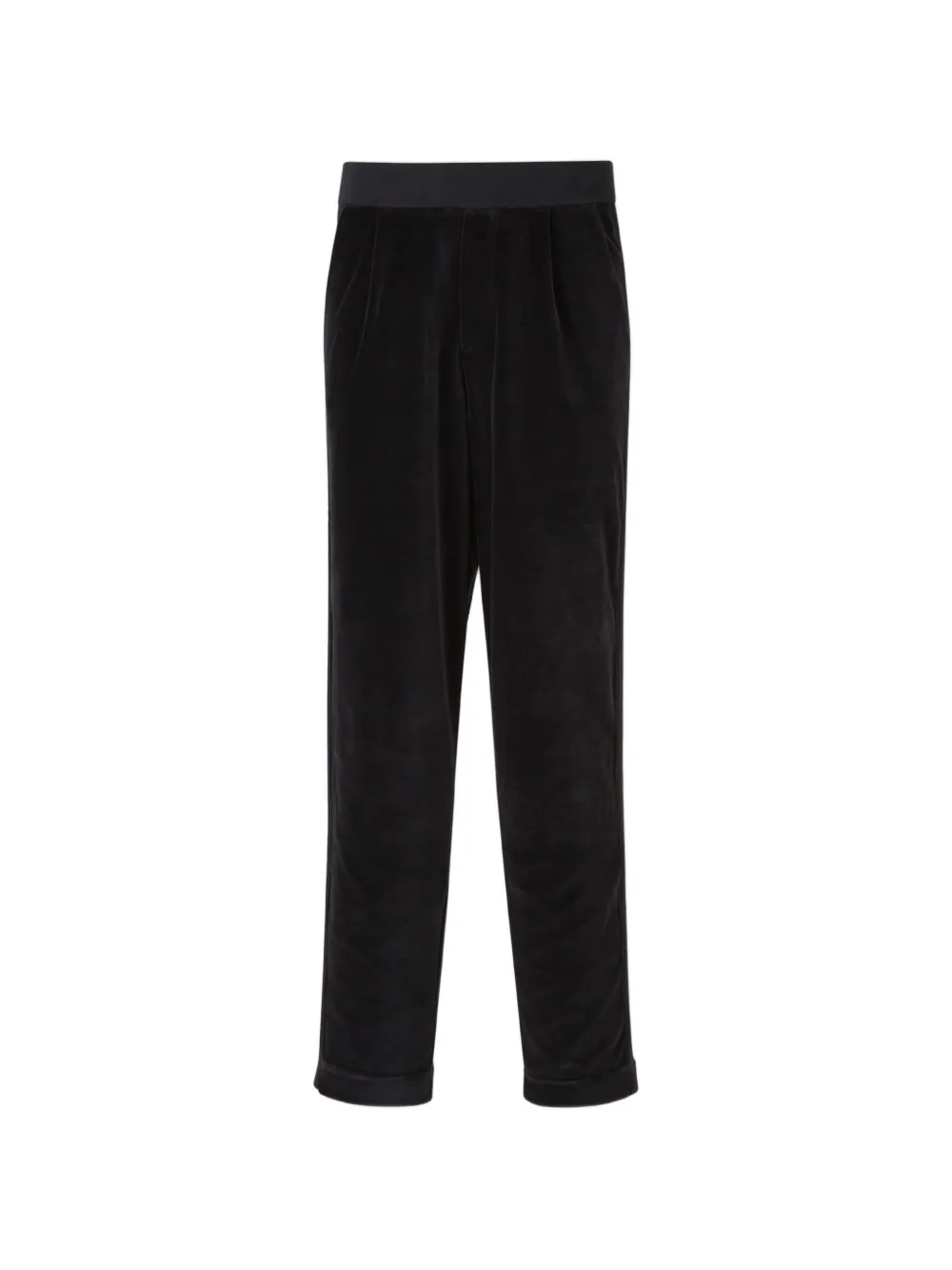 RHUDE velvet side-stripe trousers