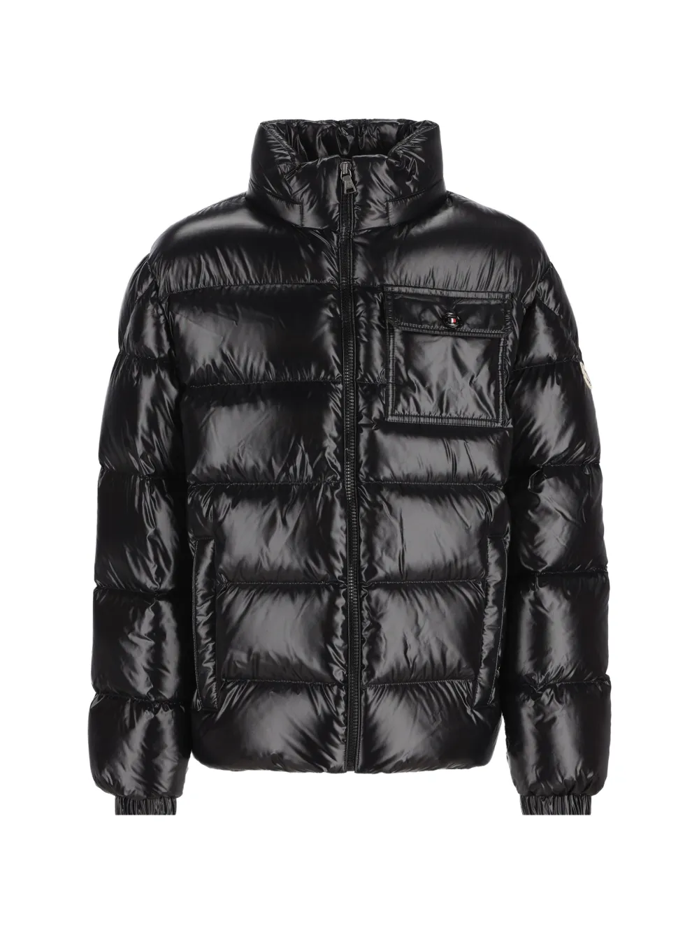 Moncler Enfant doudoune à col montant - Noir