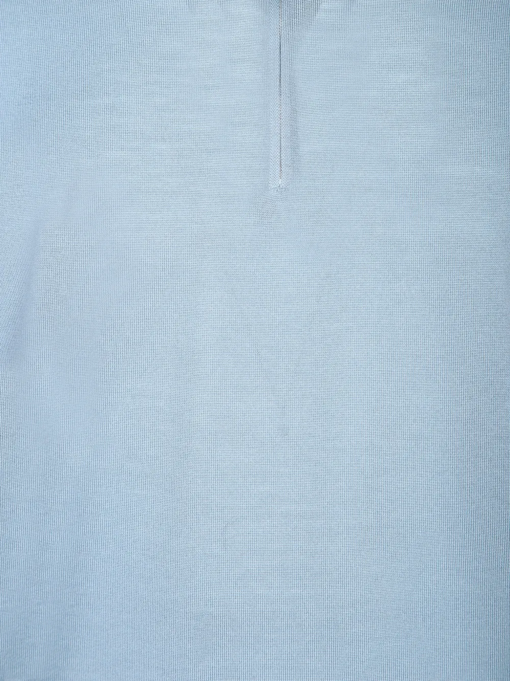 Dell'oglio quarter-zip knitted polo shirt Blauw
