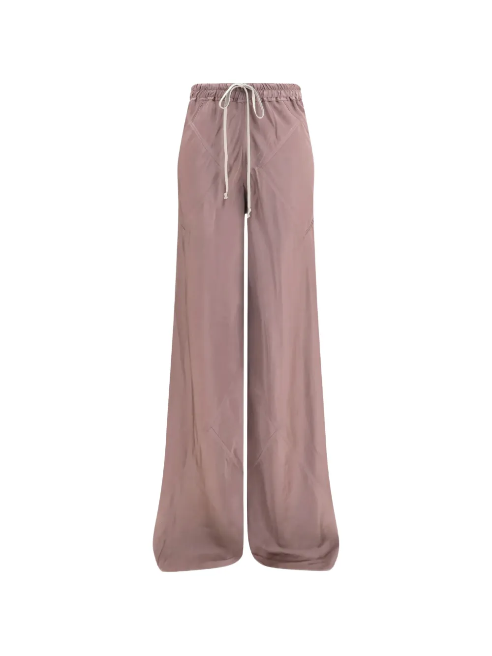 Rick Owens drawstring-waist wide-leg trousers - Rosa