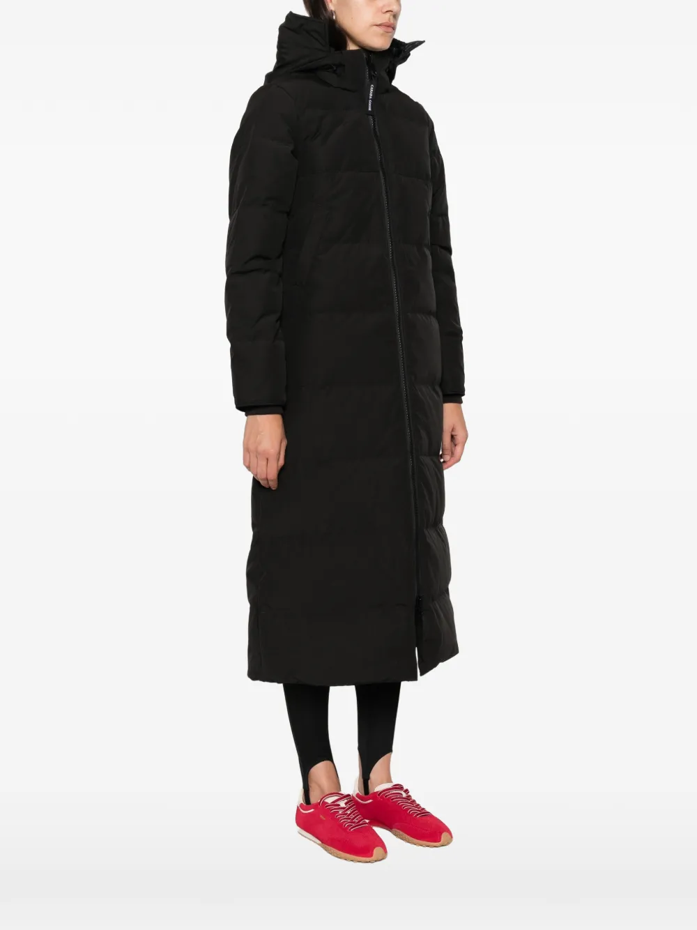 Canada Goose Mystique gewatteerde parka Zwart