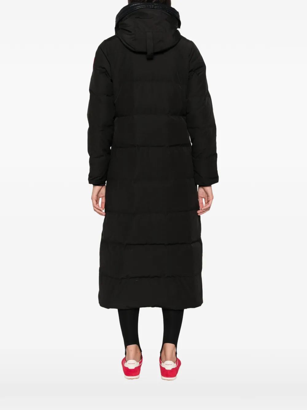 Canada Goose Mystique gewatteerde parka Zwart