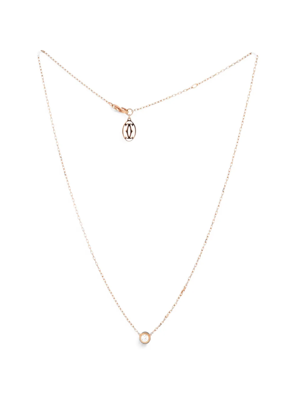 Cartier Cartier D'Amour Pendant 18K Rose Gold with Diamond Large necklace - Rosa