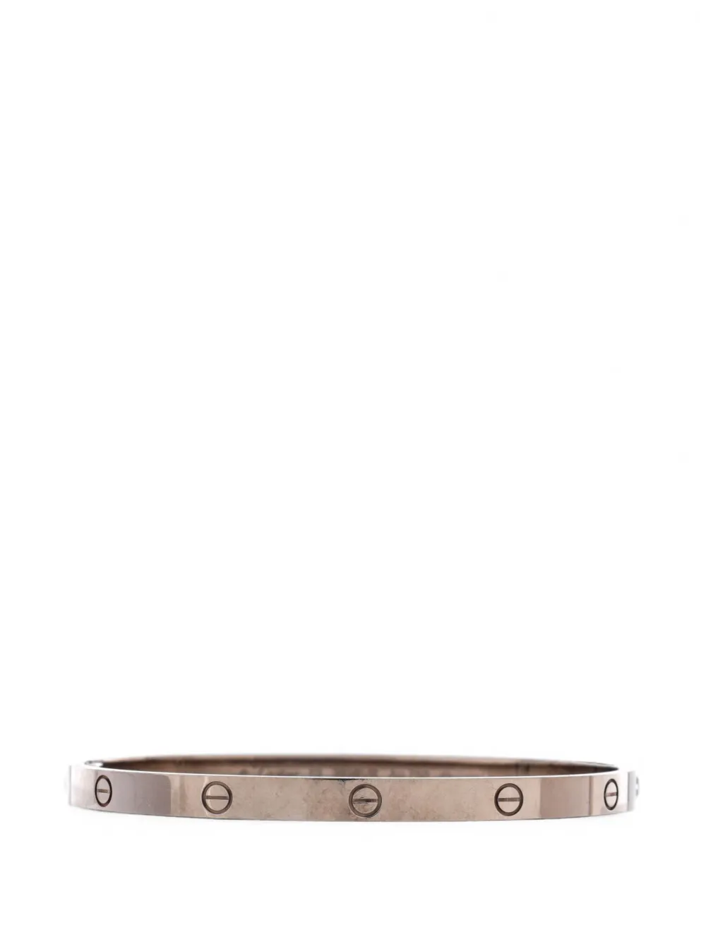 Cartier Love 18K White Gold Medium bracelet - Argento