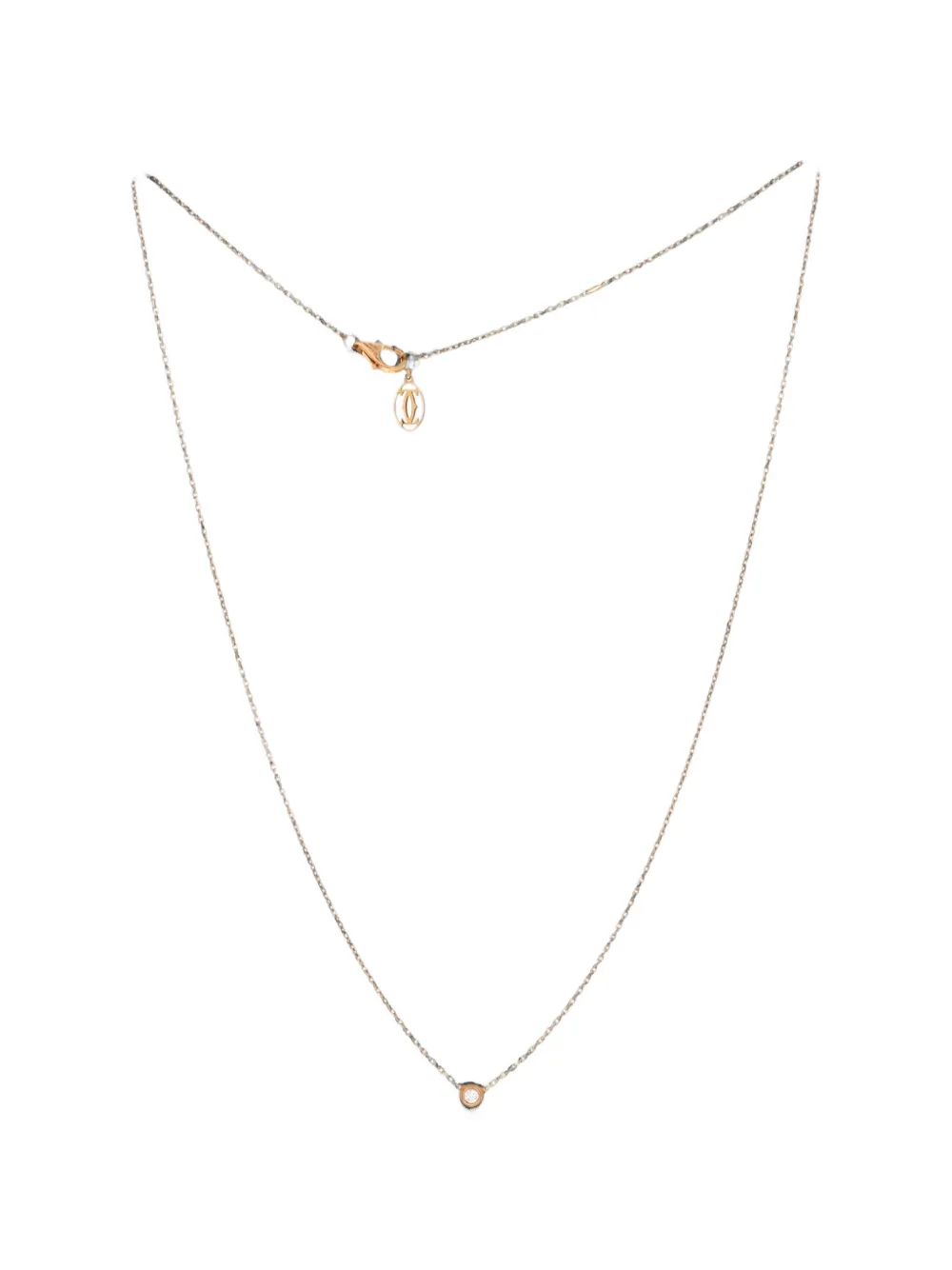 Cartier Cartier D'Amour Pendant 18K Rose Gold with Diamond XS necklace - Rosa