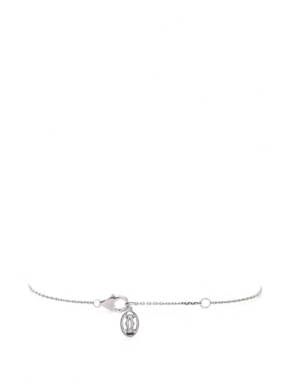 Cartier D'Amour 18K White Gold and Diamond XS bracelet - Argento