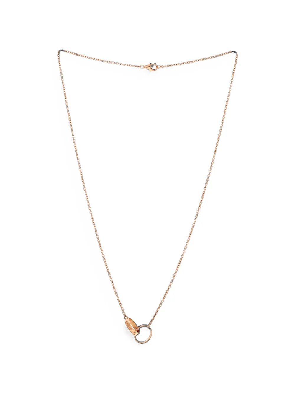 Cartier Love Interlocking 18K Rose Gold necklace - Rosa