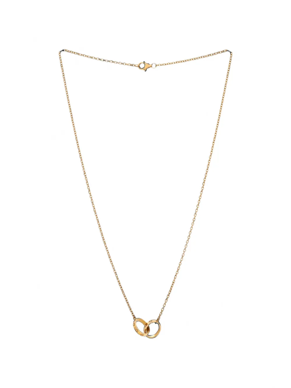 Cartier Love Interlocking 18K Yellow Gold necklace - Oro