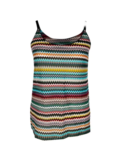 Missoni Pre-Owned Zigzag-print tank top