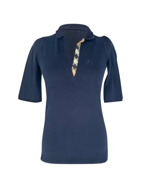 Burberry Pre-Owned Brit V-neck polo shirt