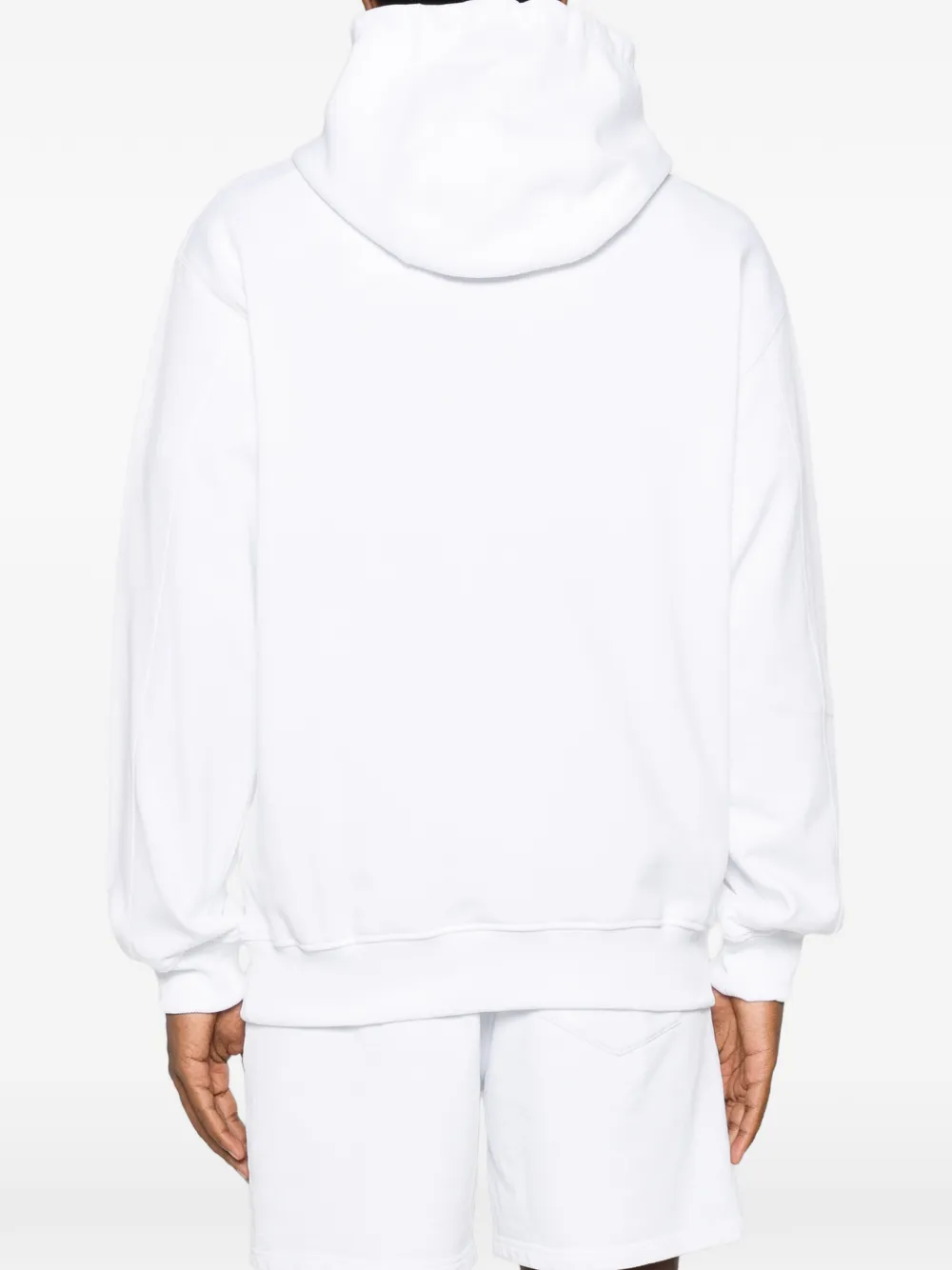 Casablanca Hoodie met print Wit