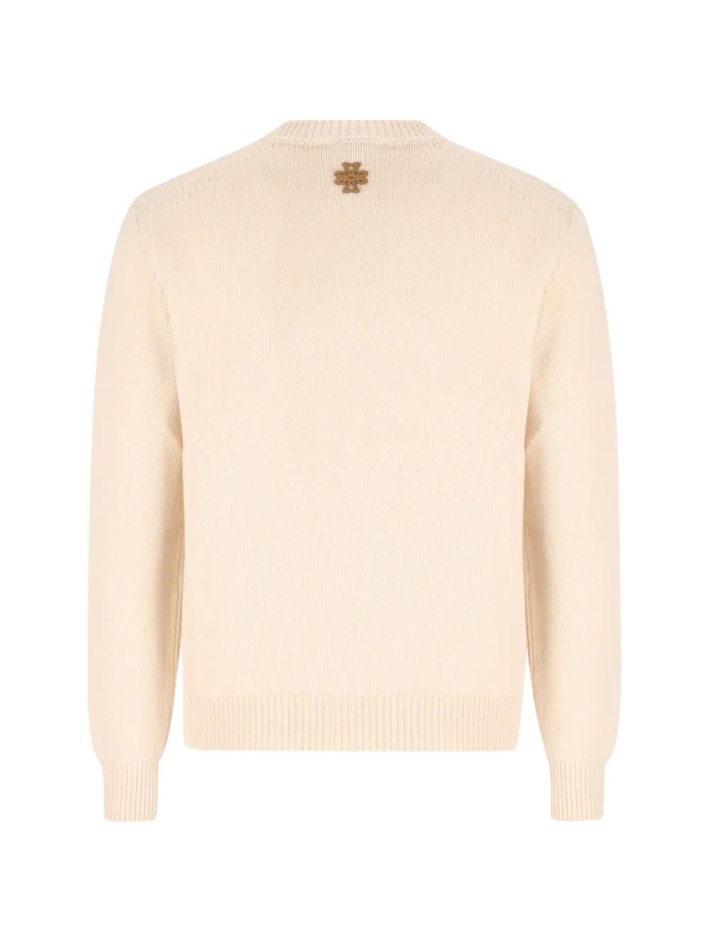 Jacob Cohën embroidered sweater Beige