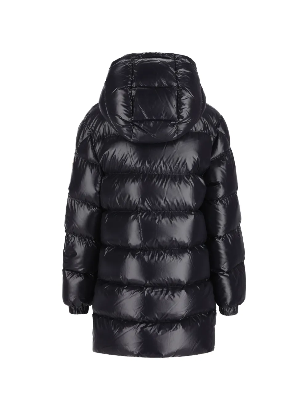 Moncler Enfant Marapi gewatteerde jas met capuchon Blauw
