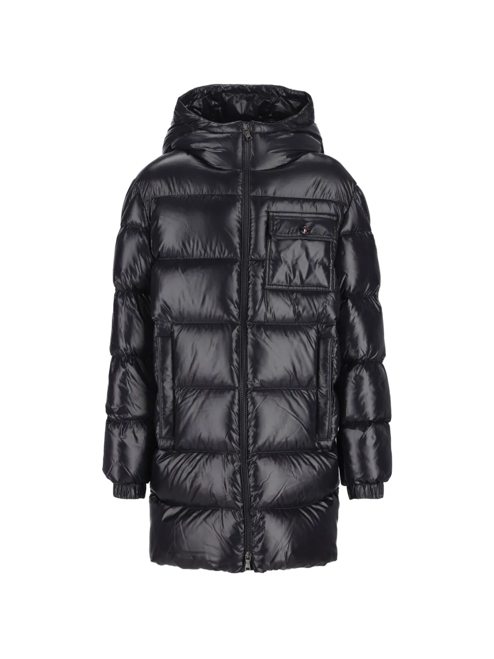 Moncler Enfant manteau matelassé Marapi à capuche - Bleu
