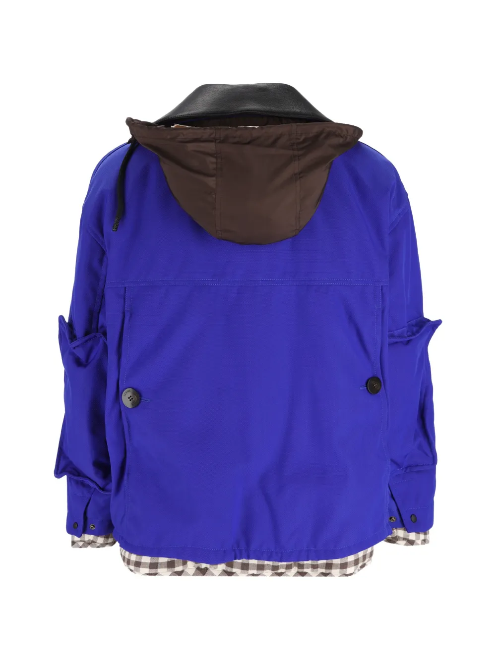 LOEWE Jack met contrasterende afwerking en logo-patch Blauw