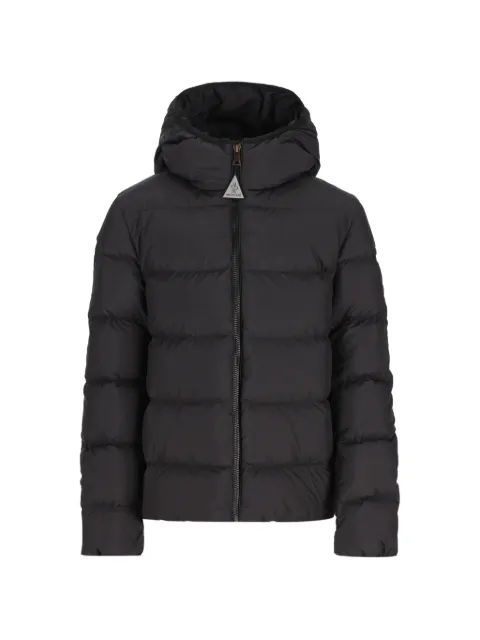 Moncler Enfant hooded quilted jacket