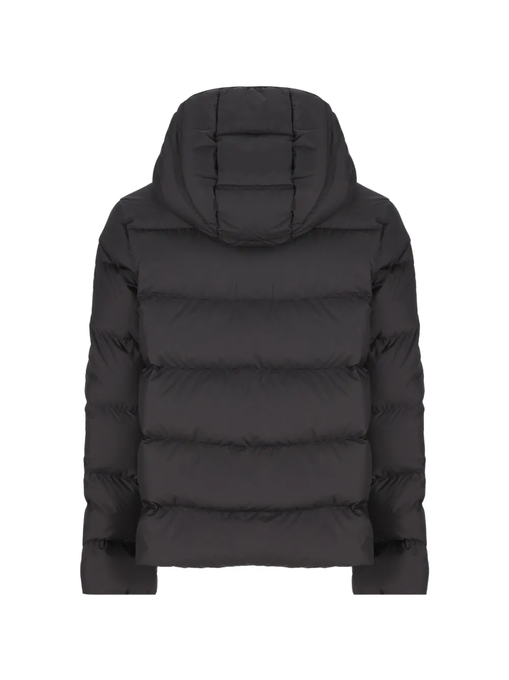 Moncler Enfant Gevoerd jack met capuchon Zwart