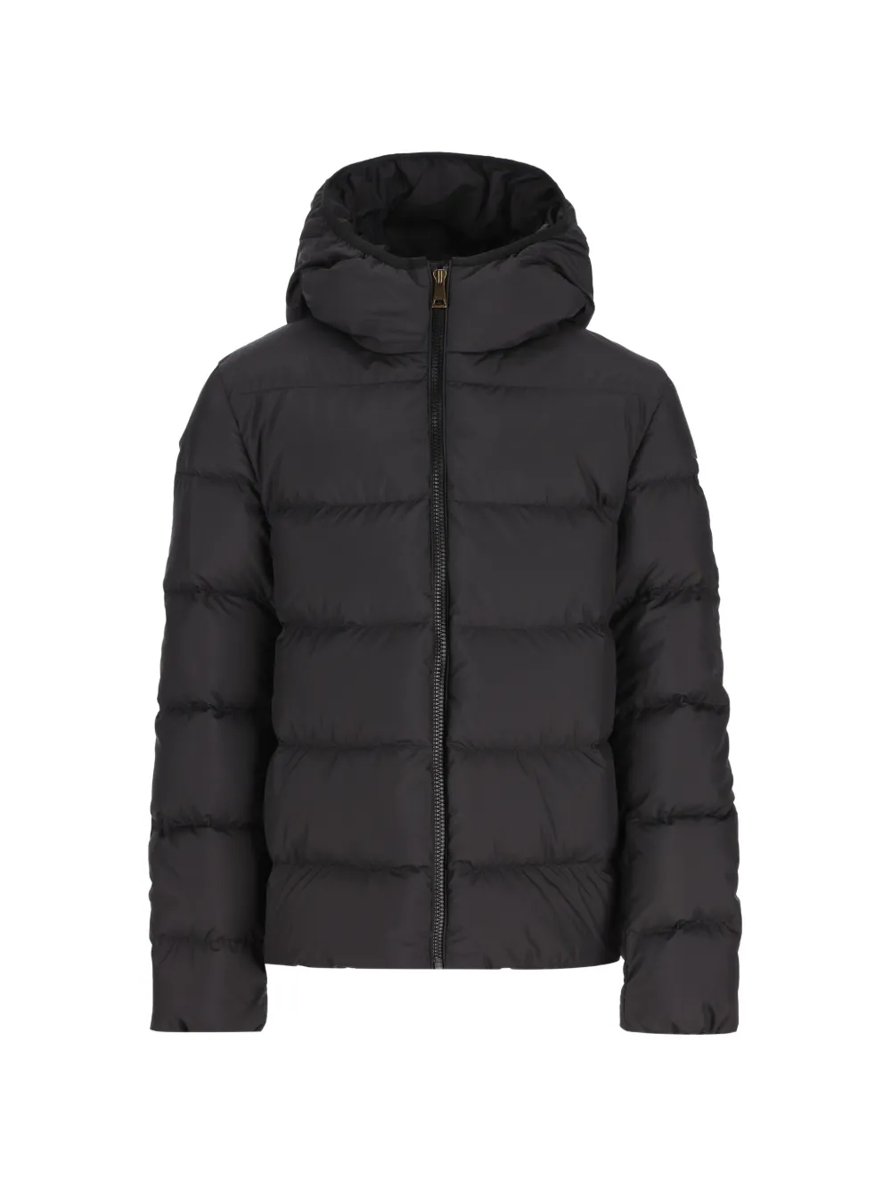 Moncler Enfant veste matelassée à capuche - Noir