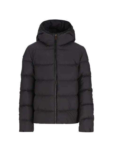 Moncler Enfant hooded quilted jacket