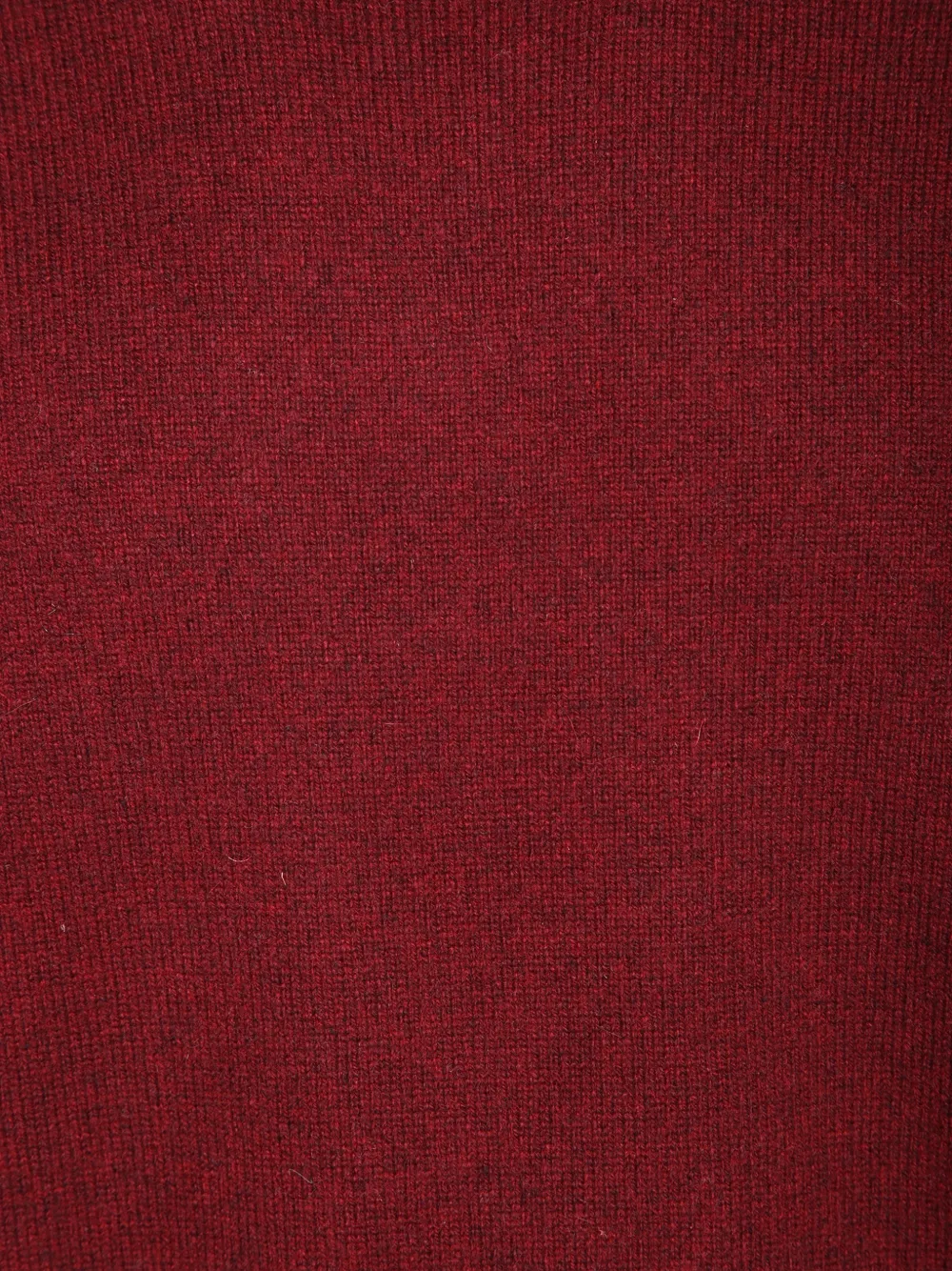Dell'oglio Kasjmier trui met geribbelde afwerking Rood