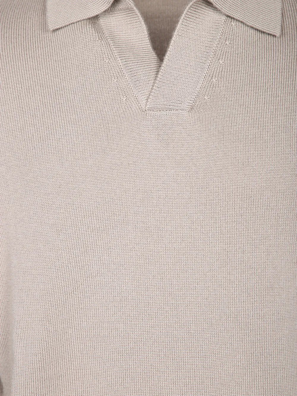 Dell'oglio ribbed-knit sweater Beige