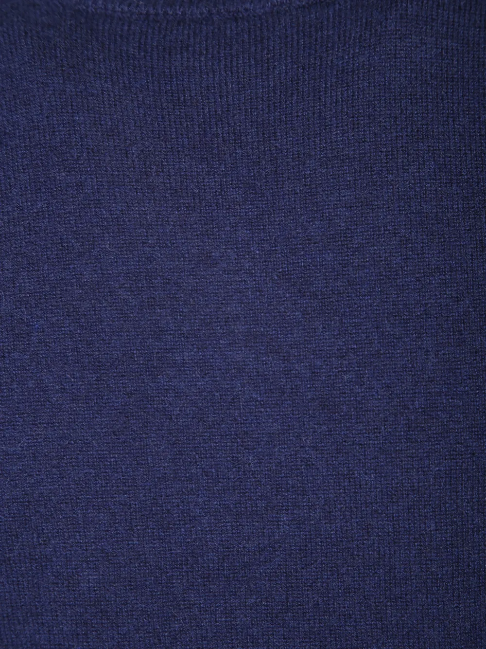 Dell'oglio Gebreide kasjmier trui met ronde hals Blauw