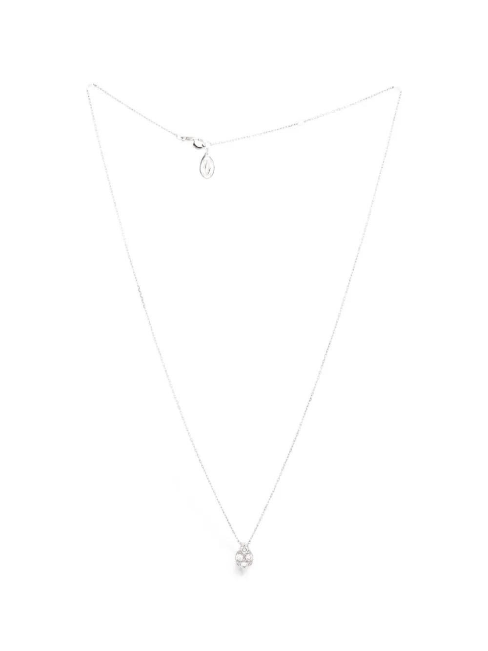 Cartier Etincelle de Cartier Teardrop Pendant 18K White Gold and Diamonds necklace - Argento