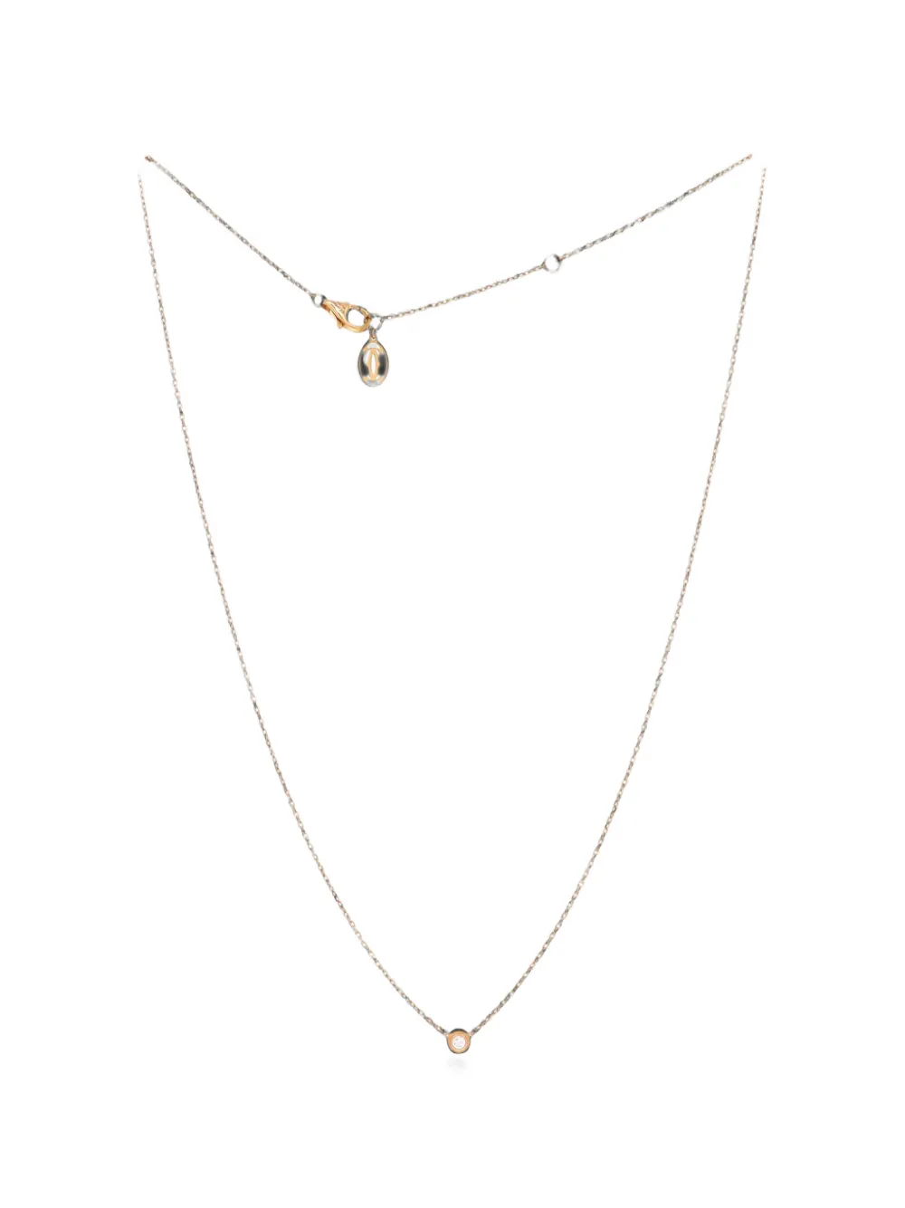 Cartier Cartier D'Amour Pendant 18K Rose Gold with Diamond XS necklace - Rosa