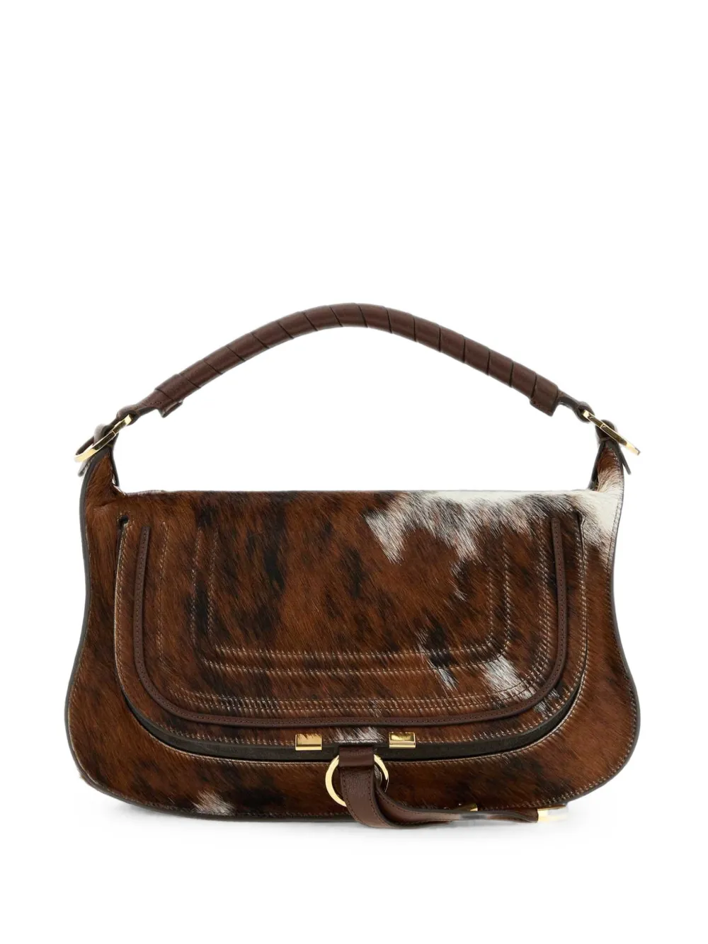 Chloé Marcie animal-print hand bag