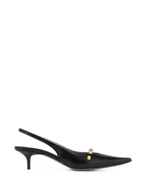 Balenciaga studded leather pumps