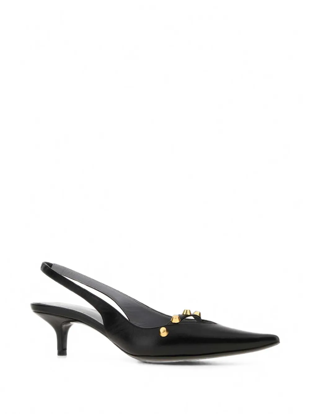 Balenciaga studded leather pumps Zwart