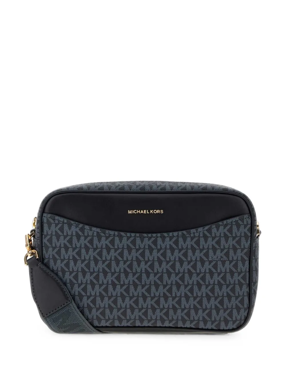 Michael Michael Kors logo-monogram pocket crossbody bag · OS